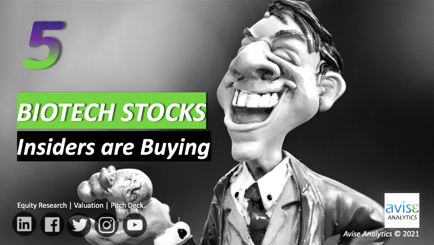 5 Biotech Stocks Insiders are Buying!