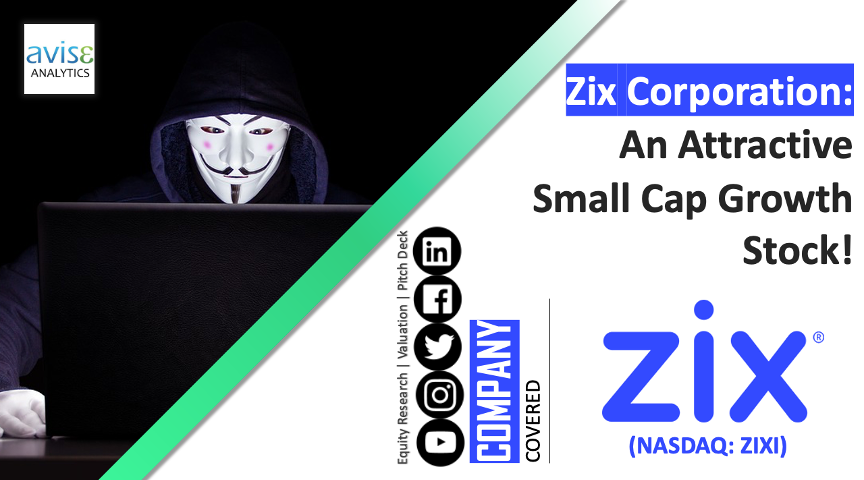 Zix Corporation : An Attractive Small Cap Growth Stock!