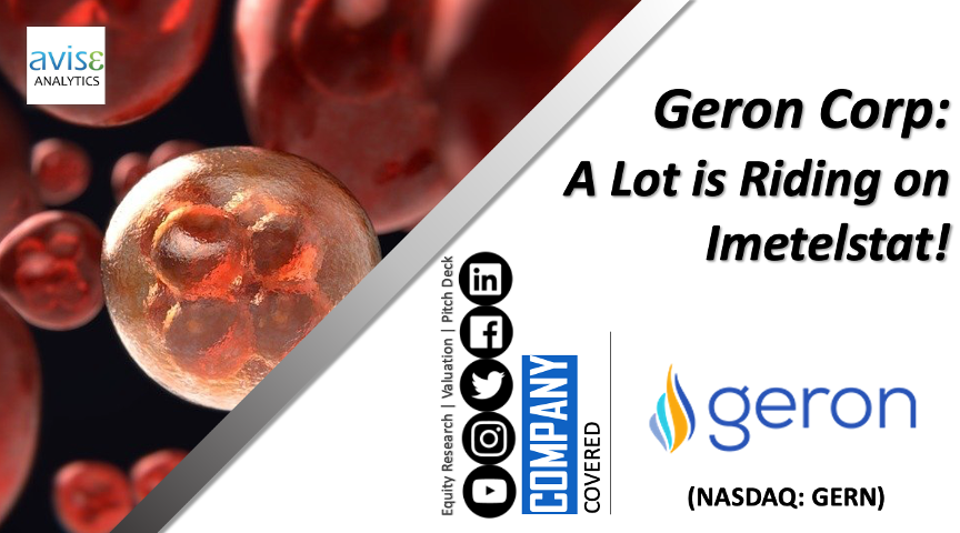 Geron Corporation: A lot is riding on Imetelstat!