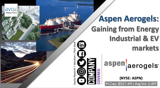 Aspen Aerogels: Gaining from Energy Industrial & EV markets
